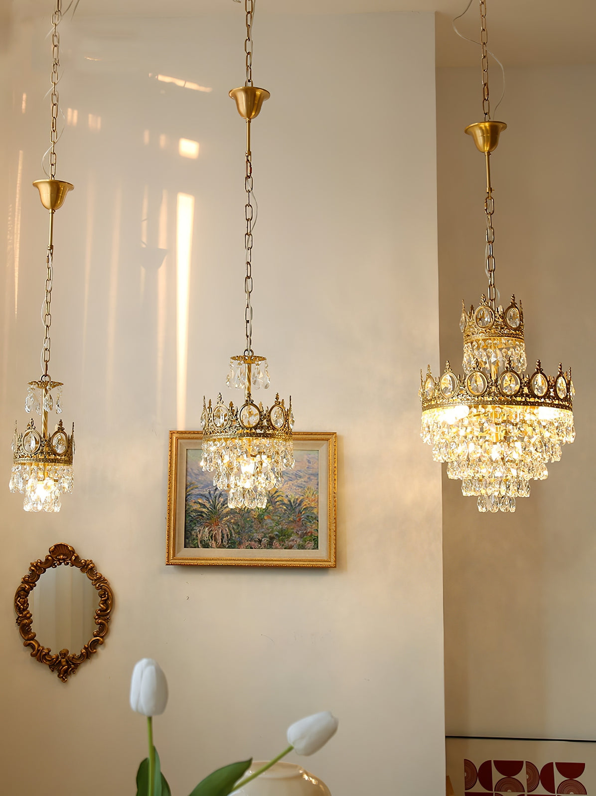 Vintage Crystal Chandelier