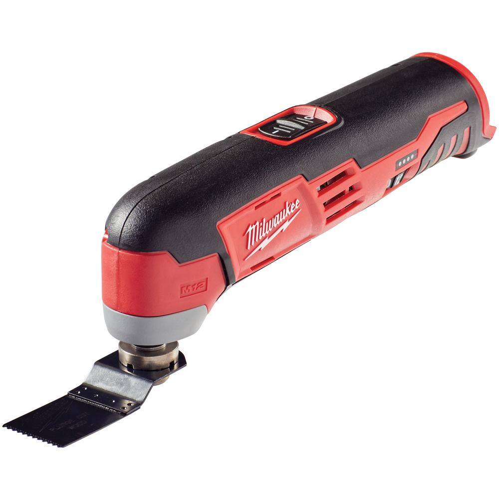 MW M12 12-Volt Lithium-Ion Cordless Oscillating Multi-Tool with  M12 2.0Ah Battery 2426-20-48-11-2420