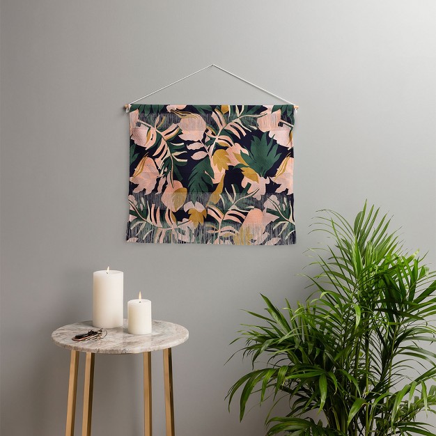 Marta Barragan Camarasa Abstract Nature Tropical 34 Landscape Fiber Wall Hanging Society6