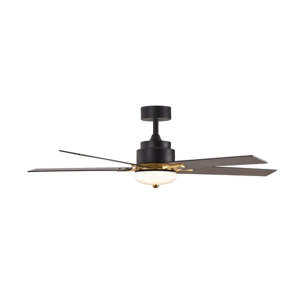 5 Reversible Blade 6-Speed Ceiling Fan with LED Lighting Remote - 52 inch Shopping - The Best Deals on Ceiling Fans | 41659439