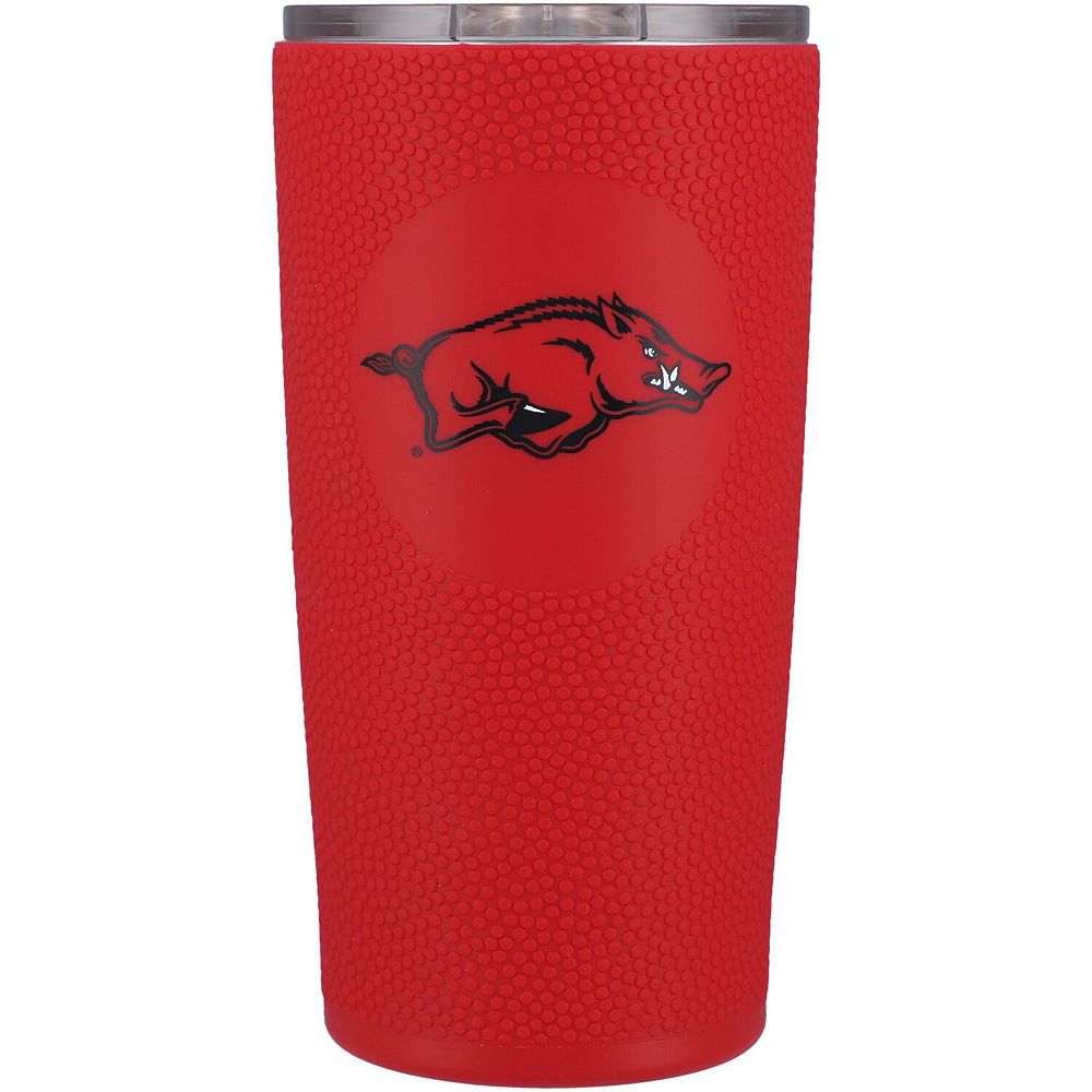 Arkansas Razorbacks 20oz. Stainless Steel with Silicone Wrap Tumbler