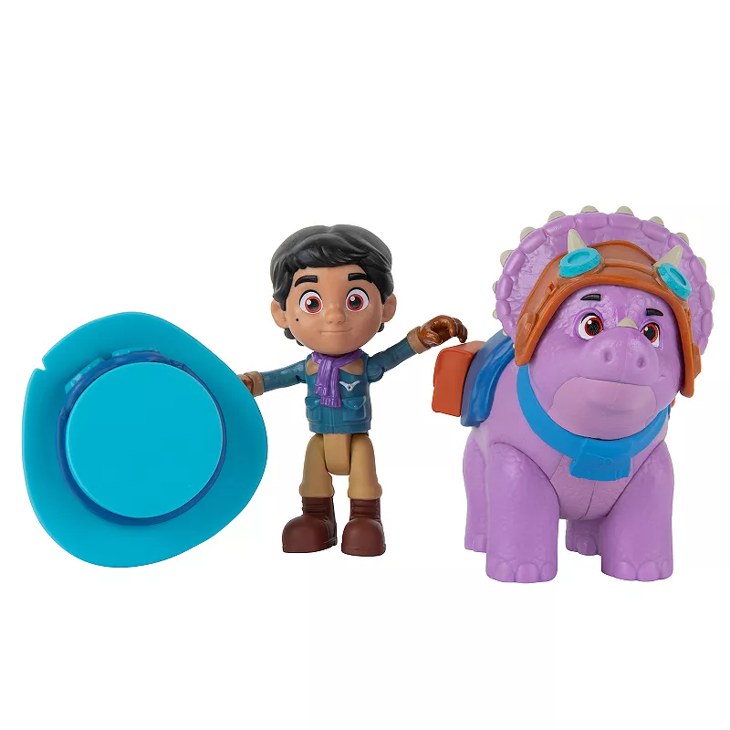 Dino Ranch Aviator Miguel and Tango Figure Set