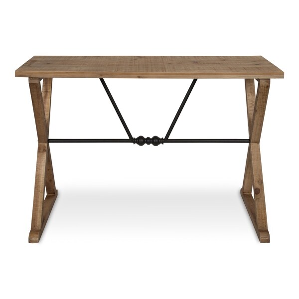 Kate and Laurel Travere Wood/Metal Console Table - 42x16x30