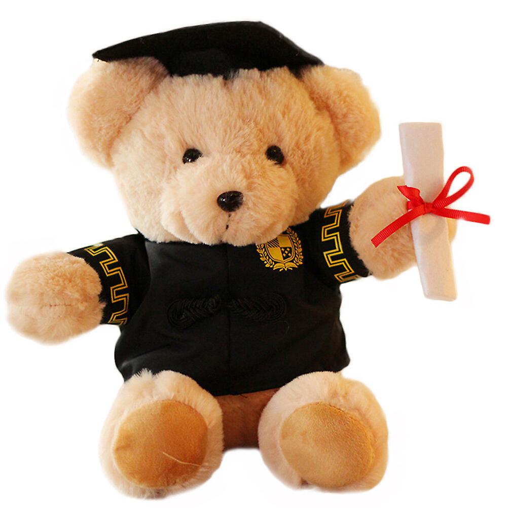 1pc Creative Doctor Bear Doll Adorable Stuffed Animal Toy Graduation Bear Gifts