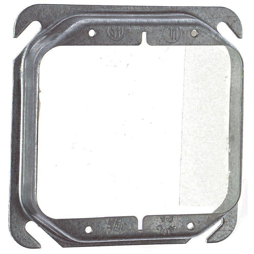 Steel City 2-Gang Square Mud Ring 52C18-25R