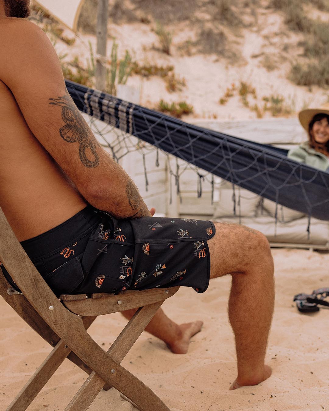 Breaks Recycled Boardshort - Taco Time Black