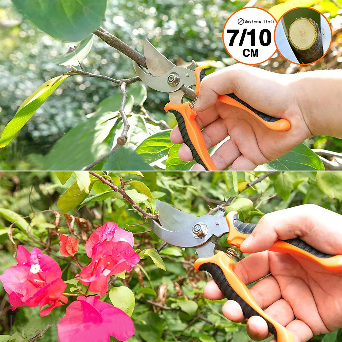 Hot Sale Garden Scissors Sharp Hand Scissors Garden for Flowers Garden Tools Sets