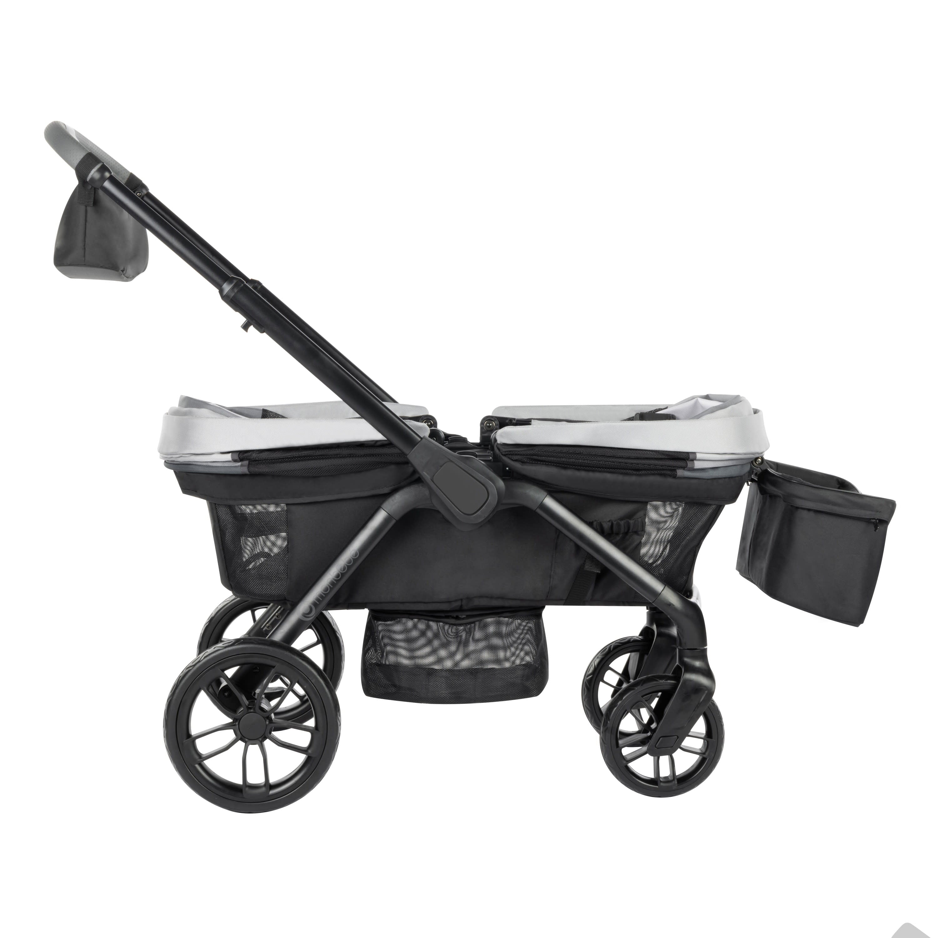 Monbébé Everyday Outings Wagon Stroller, Cobblestone Grey