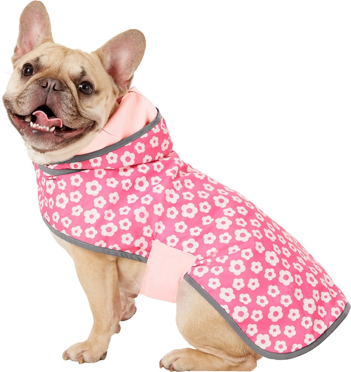 Frisco Reversible Packable Travel Dog Raincoat