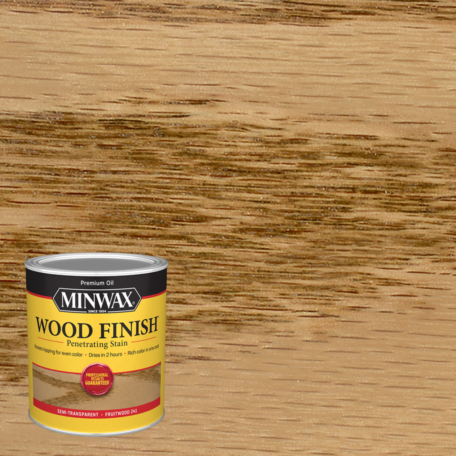 Minwax Wood Finish Semi-Transparent Fruitwood Oil-Based Penetrating Wood Stain 1 qt