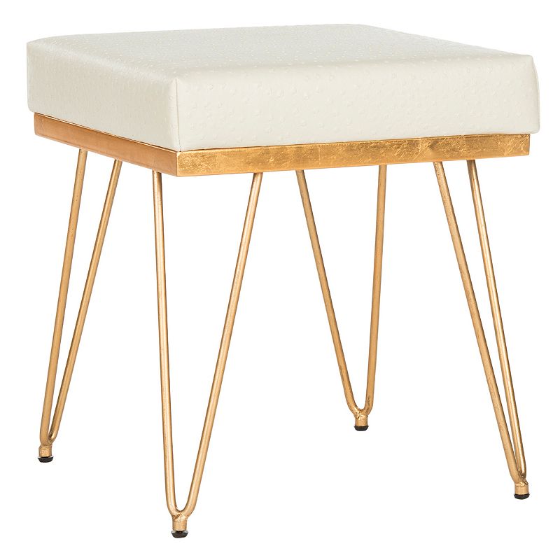 Safavieh Jenine Faux Ostrich Square Bench