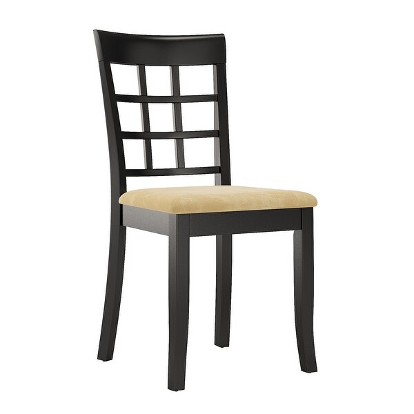 Wilmington Black Dining Chair (Set of 2) by iNSPIRE Q Classic