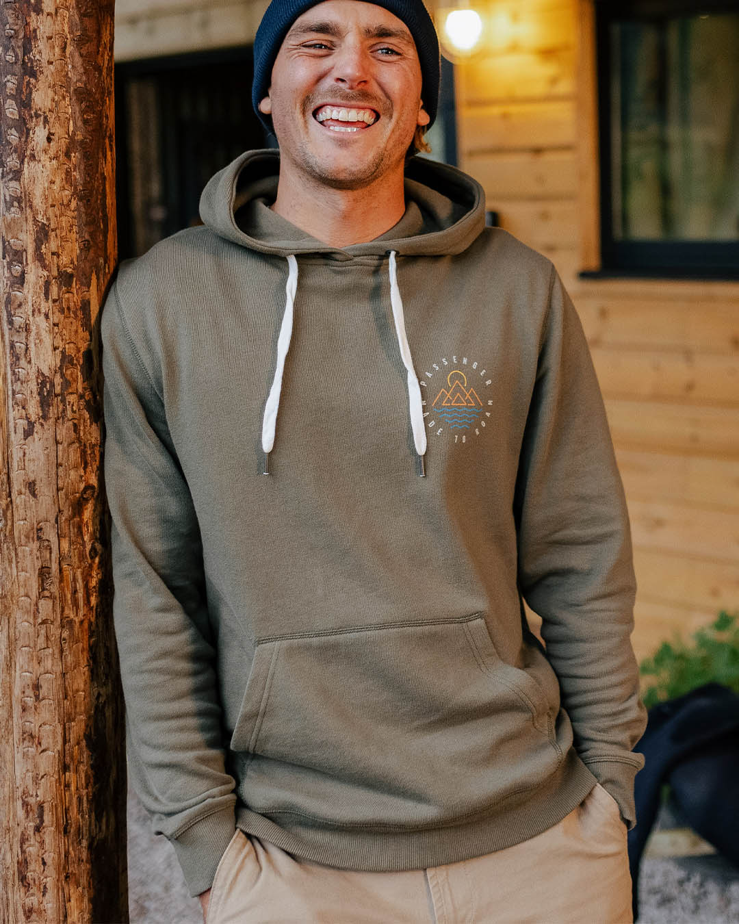 Escapism Recycled Hoodie - Dusty Olive