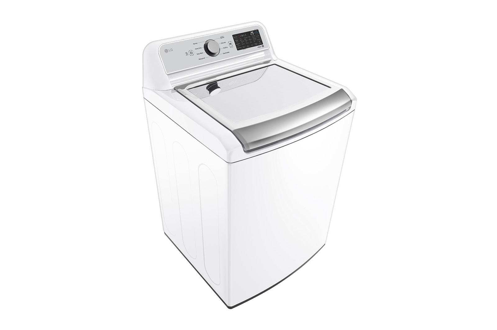 Lg WT7400CW 5.5 Cu.Ft. Mega Capacity Smart Wi-Fi Enabled Top Load Washer With Turbowash3D™ Technology