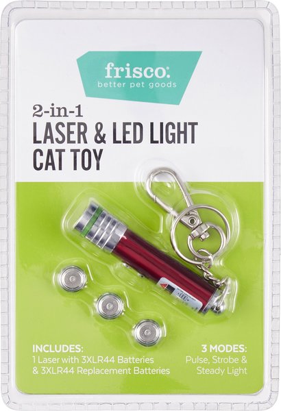 Frisco 2-in-1 Laser and LED Light Laser Cat Toy