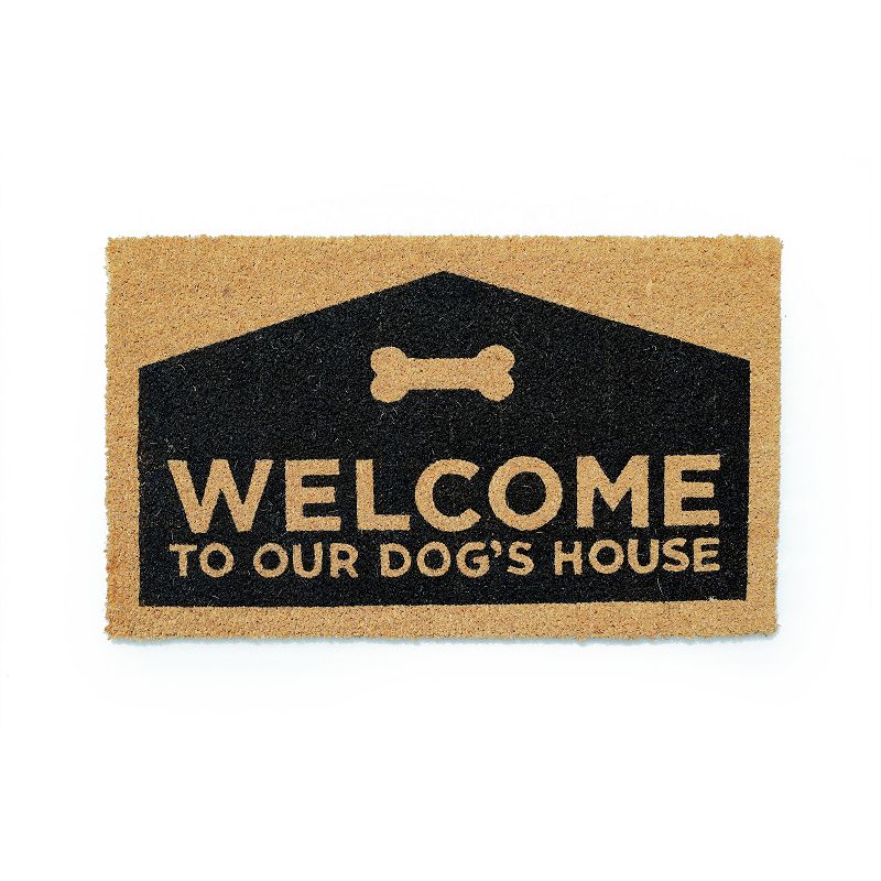 Sonoma Goods For Life® Dog House 18'' x 30'' Coir Doormat