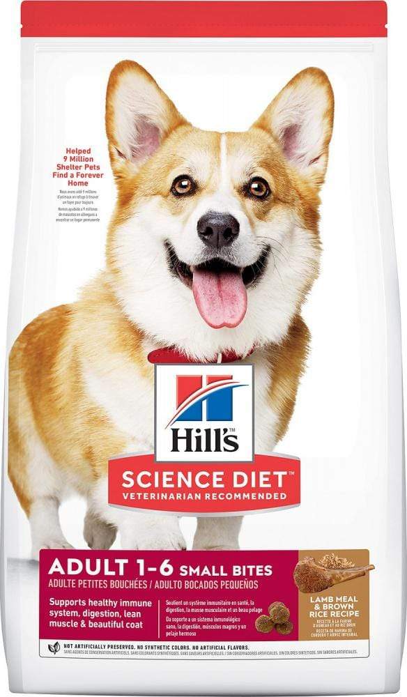 Hill's Science Diet Small Bites Lamb Meal and Brown Rice Recipe Dry Dog