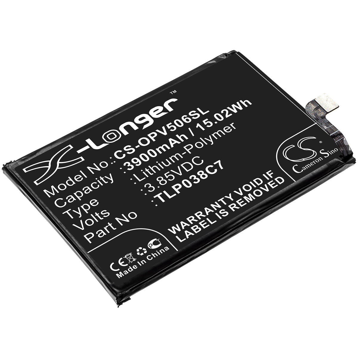 Alcatel 5V OT5060A OT5060D Replacement Battery BatteryClerkcom Mobile Phone