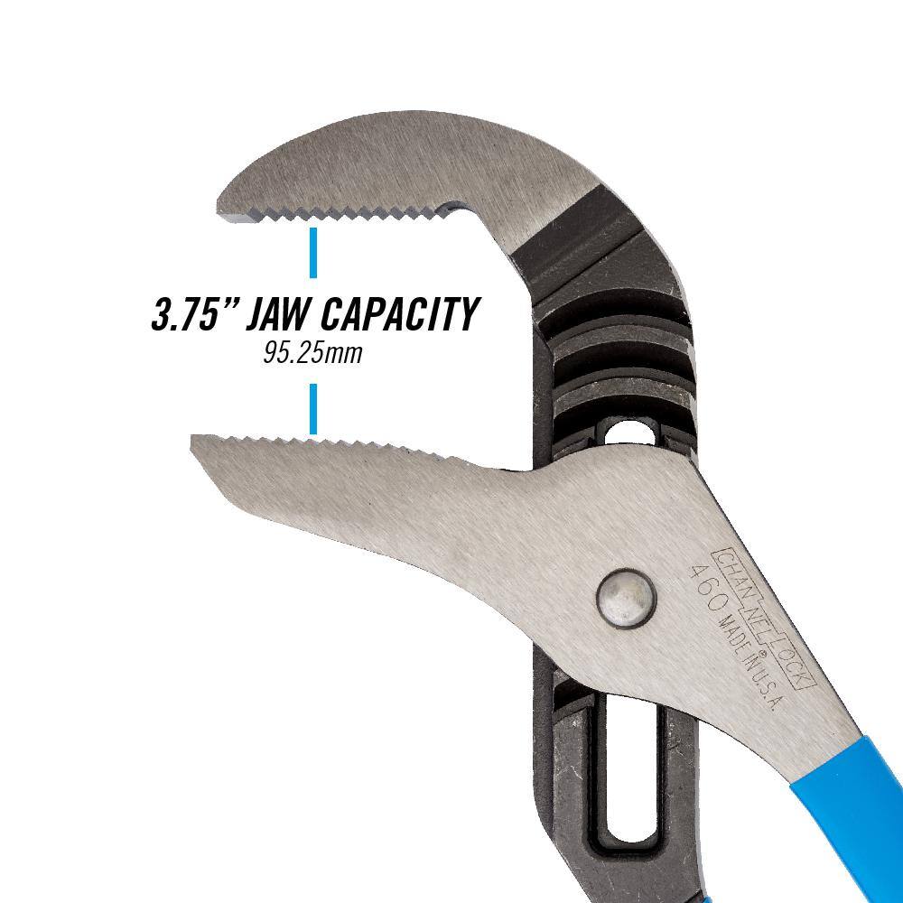 Channellock 16-12 in. Tongue and Groove Slip Joint Plier 460