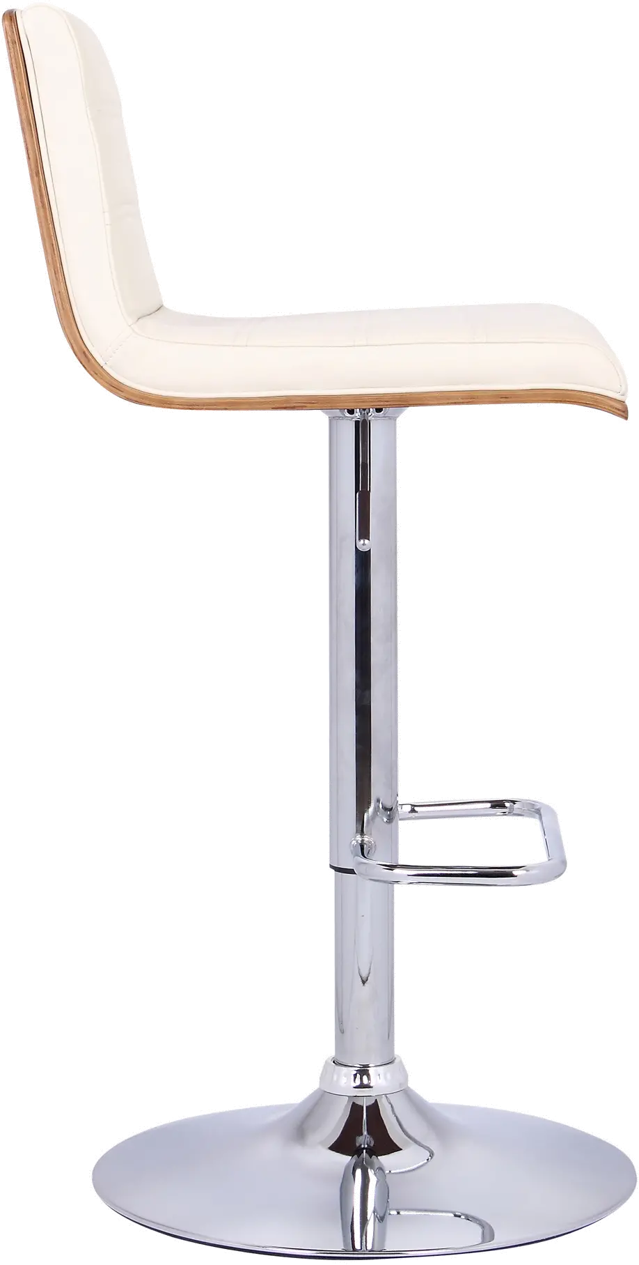 Aubrey Cream Adjustable Bar Stool