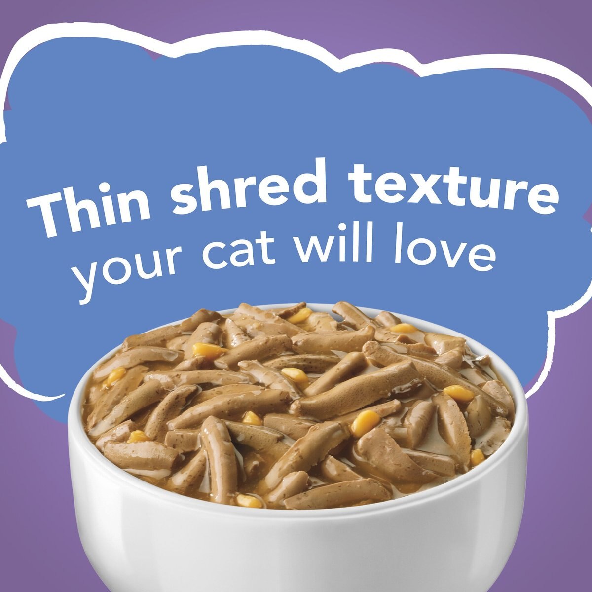 Friskies Savory Shreds Turkey and Cheese Dinner in Gravy Canned Cat Food