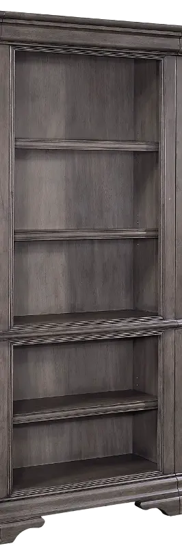 Sinclair Ash Gray Bookcase