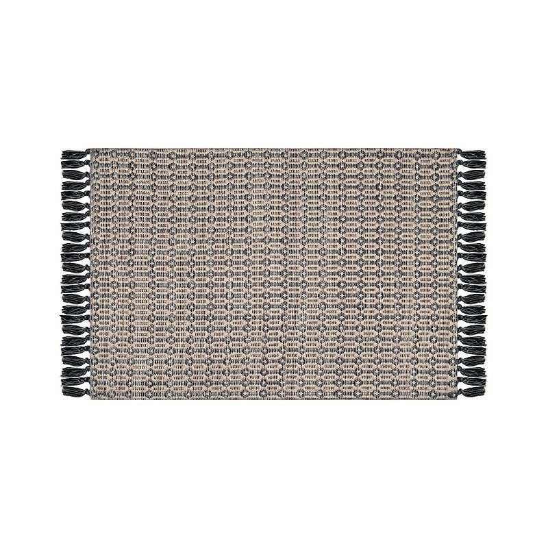 Sonoma Goods For Life® Check Handwoven Indoor Outdoor Rug - 24'' x 36''