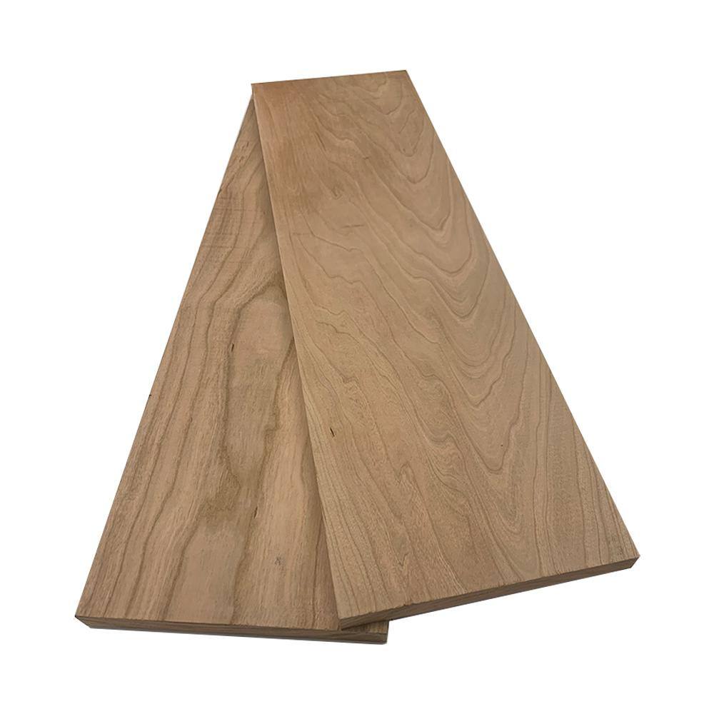 Swaner Hardwood 1 in. x 8 in. x 8 ft. Cherry S4S Board (2-Pack) OL04070896CE