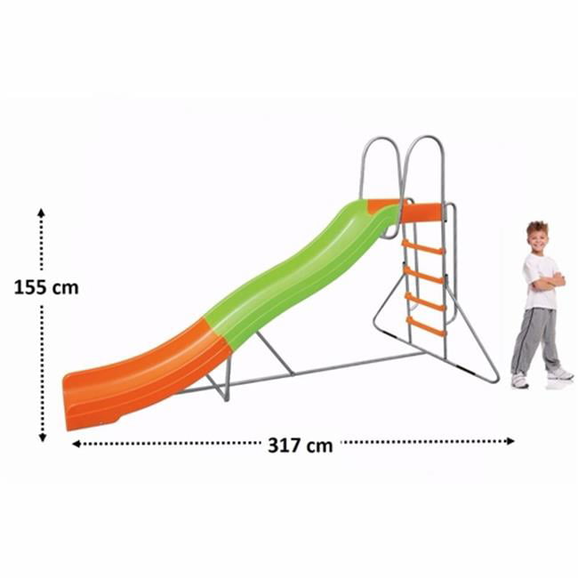 Platports 840311000623 2.4 m Wavy Slide & Water Slide