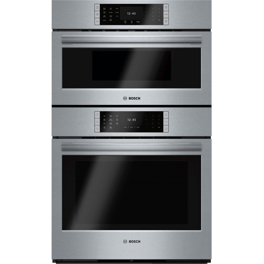 Bosch 30-inch, 4.6 cu. ft. Built-in Combination Wall Oven with EcoClean™ HBLP752UC