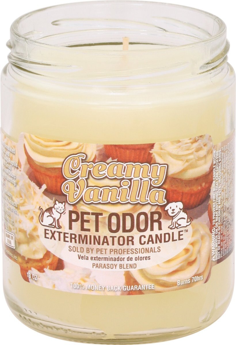 Pet Odor Exterminator Creamy Vanilla Deodorizing Candle