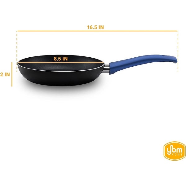 Ybm Home Teflon Classic Non Stick Frying Pan Skillet for Omelet