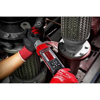 MW M12 FUEL One-Key 12-Volt Lithium-Ion Brushless Cordless 12 in. Digital Torque Wrench and 12 in. Impact Wrench 2466-20-2555-20