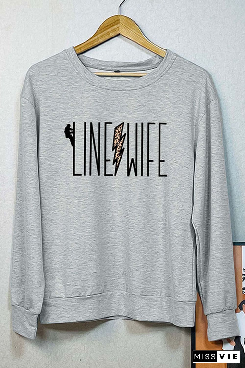 Line Wife Classic Crew Sweatshirt Wholesale