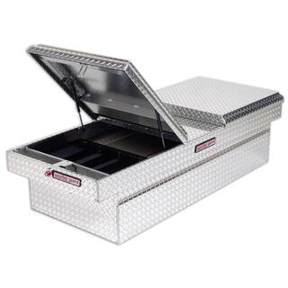 Weather Guard 71.5 Diamond Plate Aluminum Full Size Crossbed Truck Tool Box 114-0-01