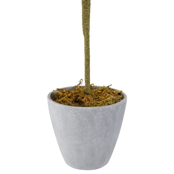 Artificial Potted Mini Lemon Tree