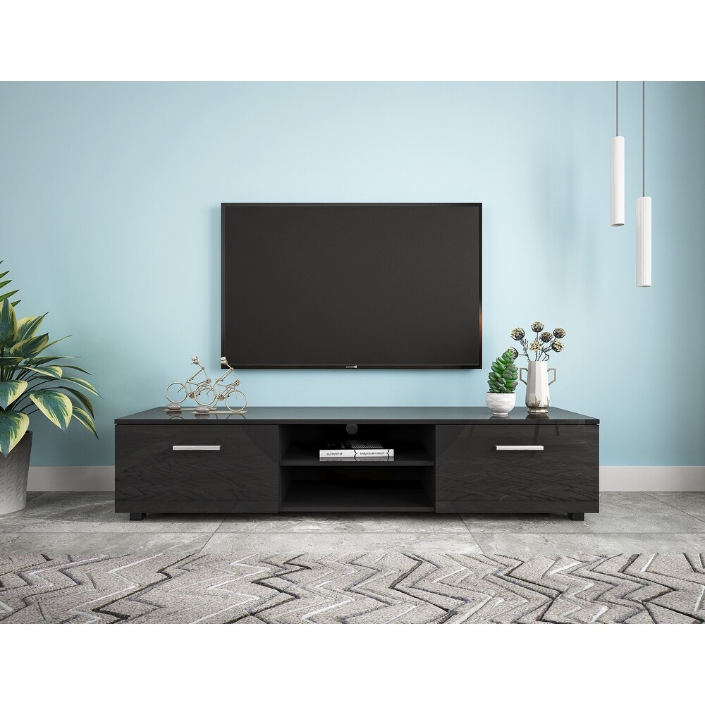 Modern Design Wood TV Stand for 70 Inch TV