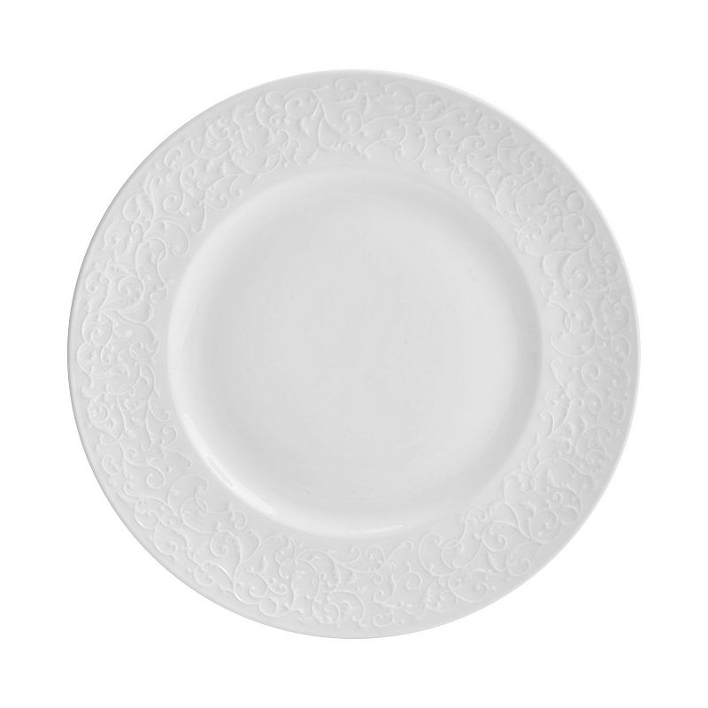 Mikasa Embossed Parchment 18-Piece Bone China Dinnerware Set