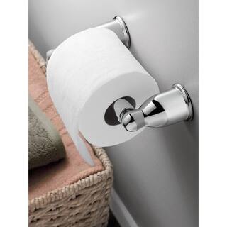 MOEN Mason 2 in. Towel BarPaper Holder Posts in Satin Nickel (Pair) YB8000SN