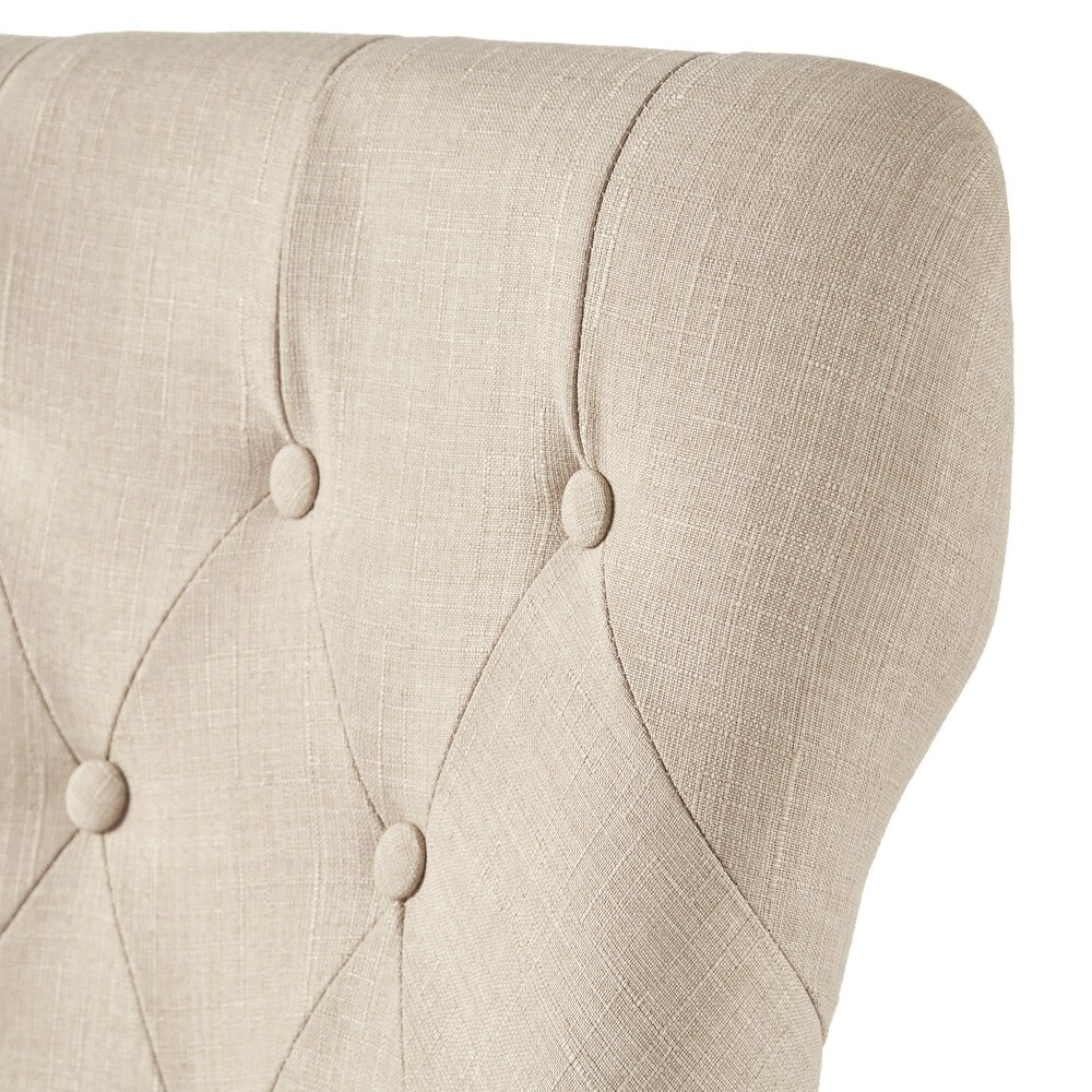 Voyager Button tufted Dining Chairs (Set of 2) by iNSPIRE Q Artisan