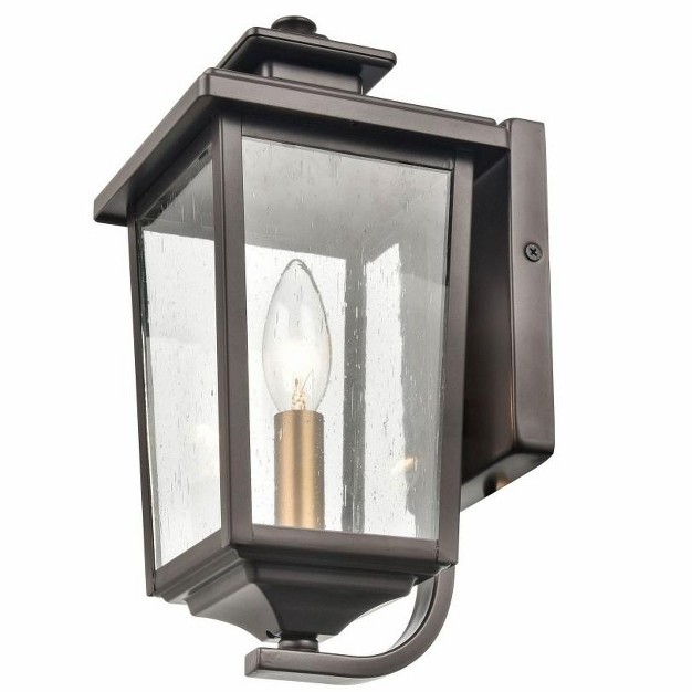 Millennium Lighting Eldrick 1 Light Wall Light Powder Coat Black