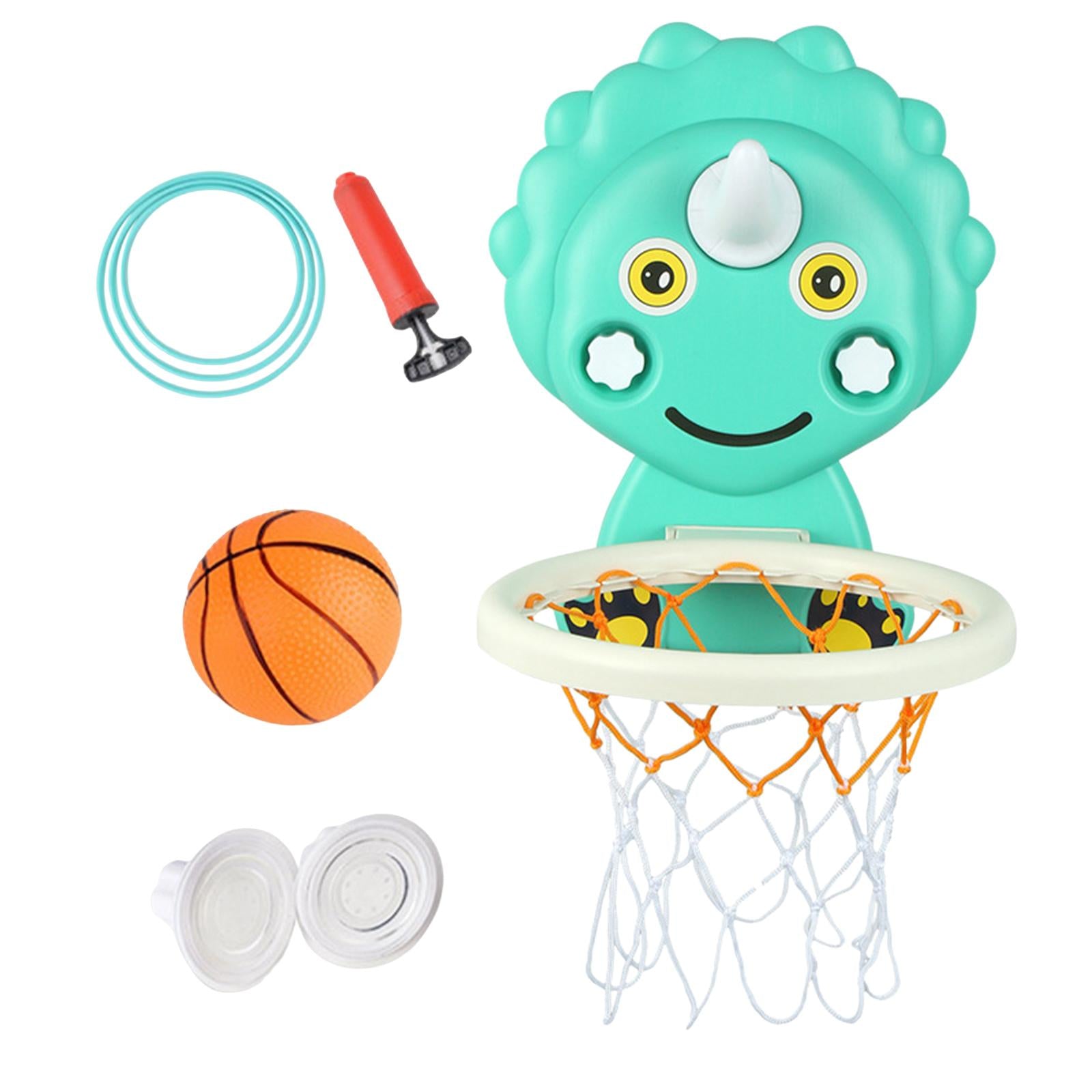 Indoor Mini Basketball Hoop with Accessories Early Educational Toys Basketball Green