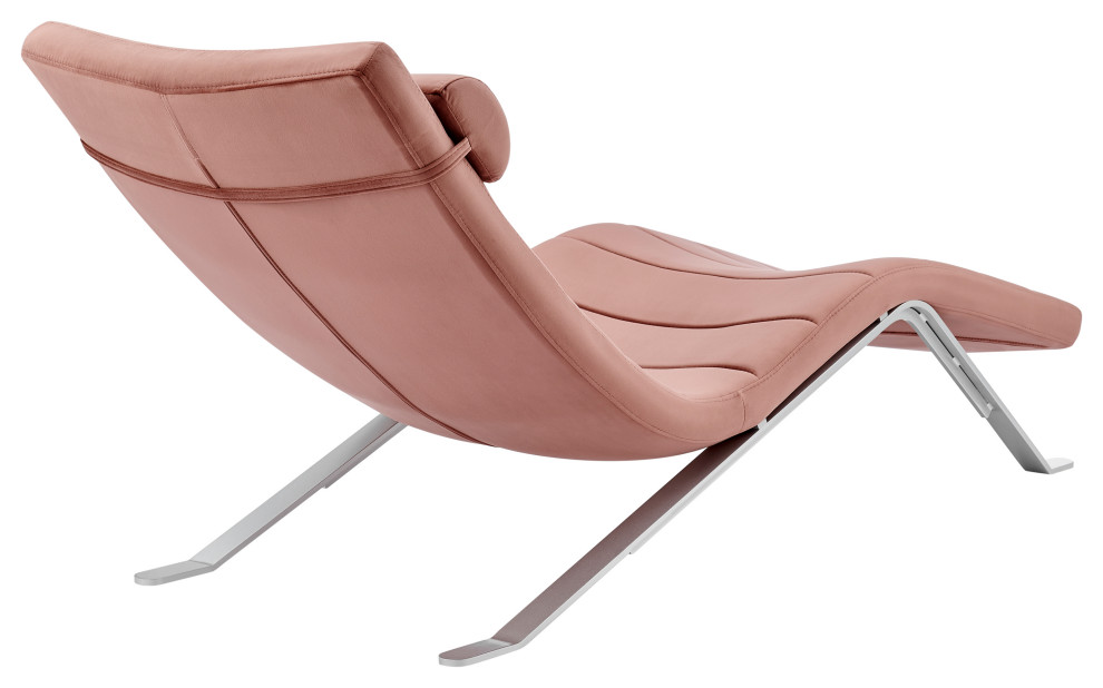 Gilda Lounge Chair   Contemporary   Indoor Chaise Lounge Chairs   by Euro Style  Houzz