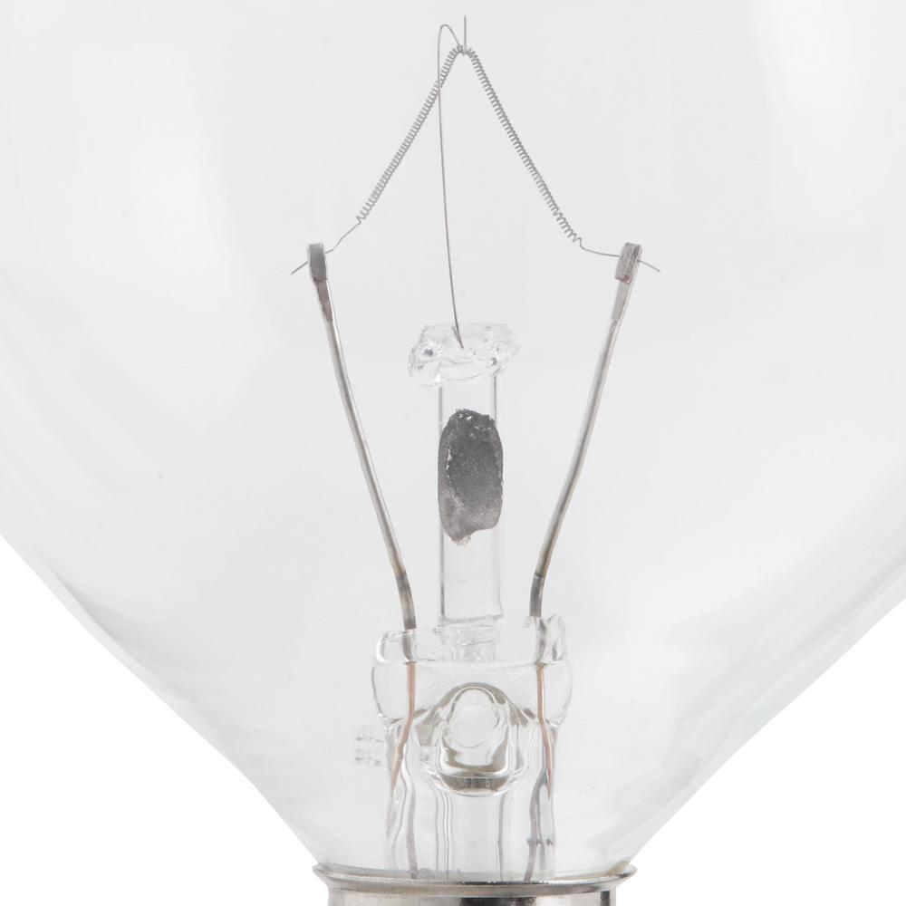 Sylvania 25-Watt Double Life G16.5 Incandescent Light Bulb (2-Pack) 10588