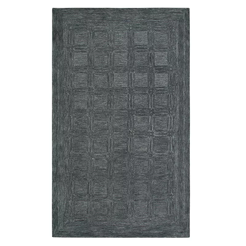 Rizzy Home Fifth Avenue Casual Squares Geometric Rug