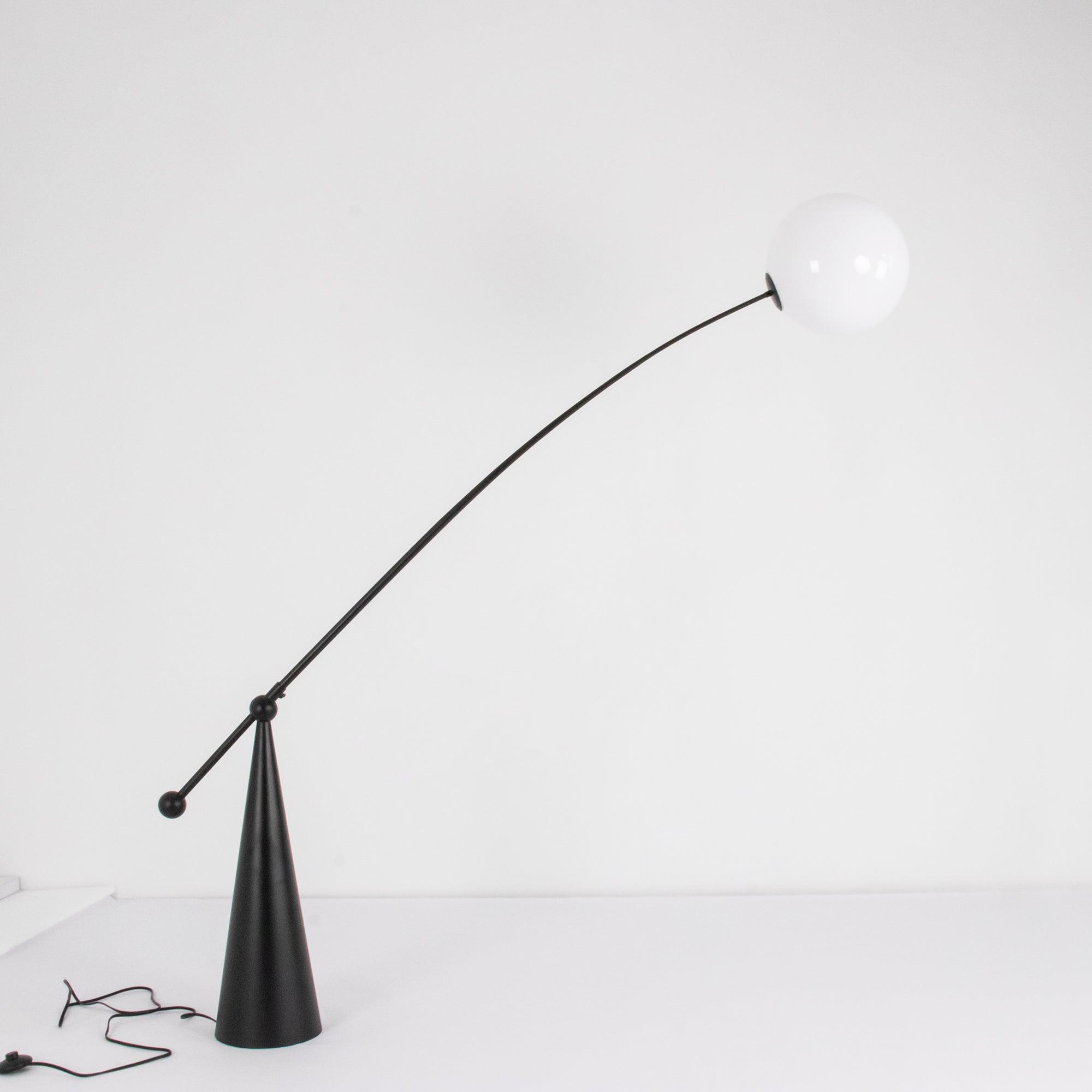 Opal Arc Floor Lamp