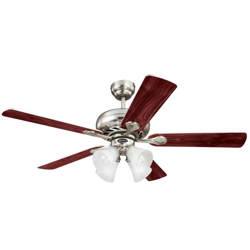 CEILING FAN BRSH NKL 52