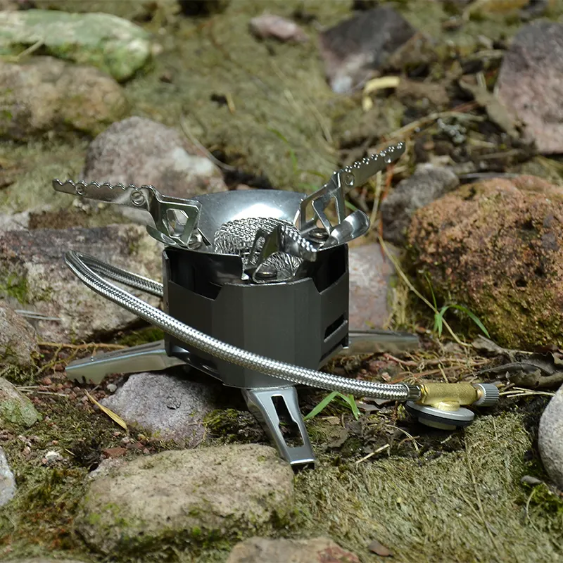 Bulin BL100 T3 A Wholesale Folding Camp Stove Windproof Butane Stove Outdoor Portable Camping Gas