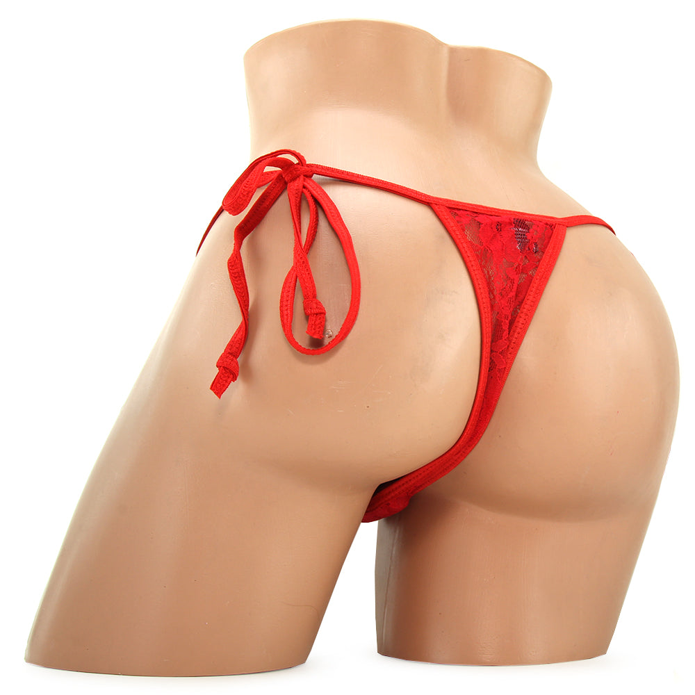 My Secret Remote Vibrating Panty Set in Red