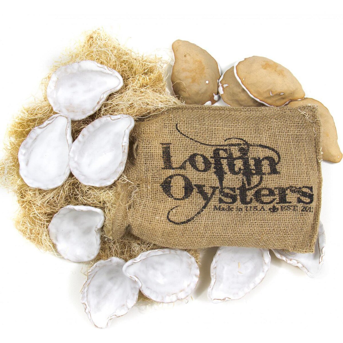 Loftin Ceramic Oyster Shells